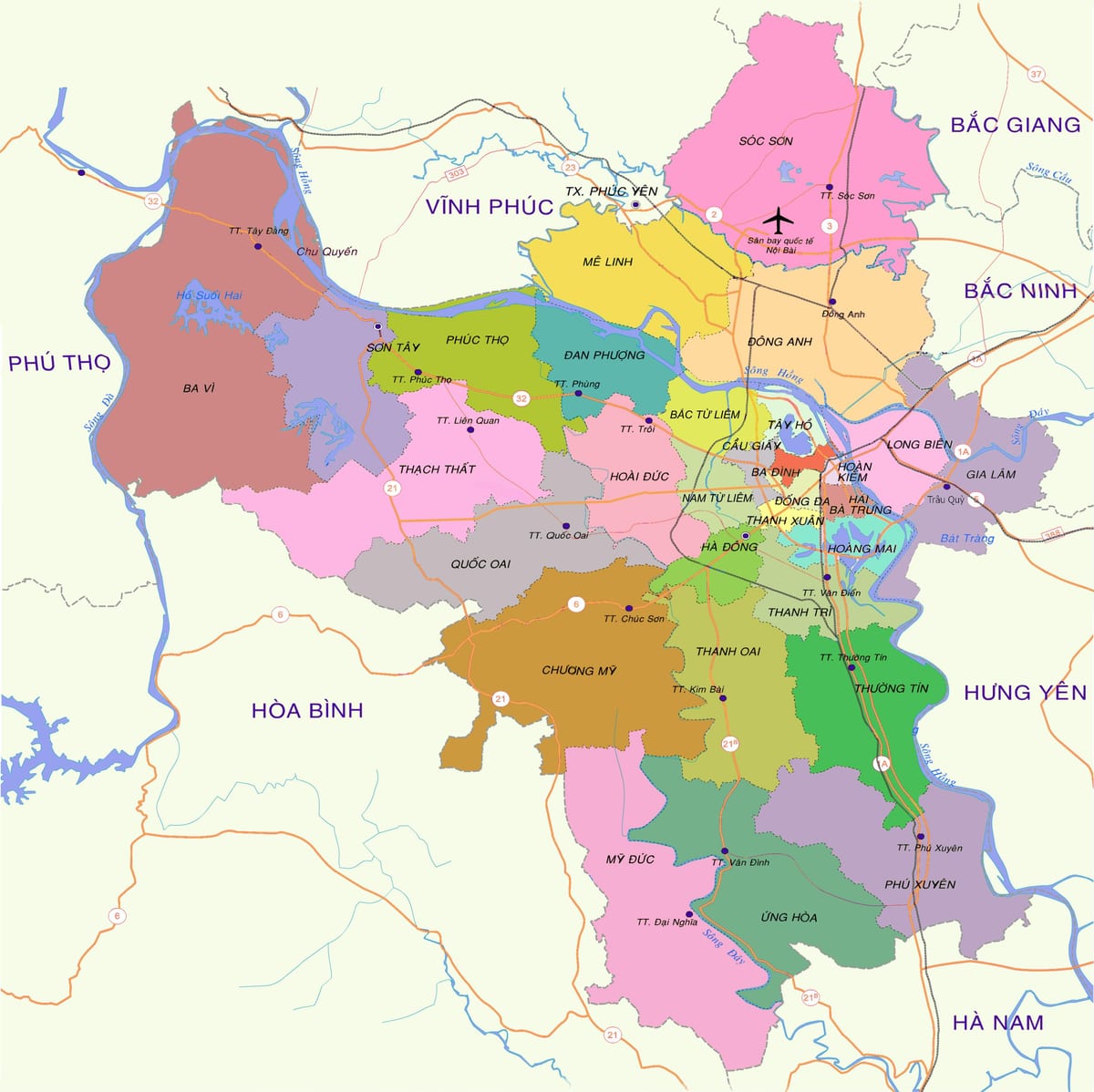 Karti hanoi područje