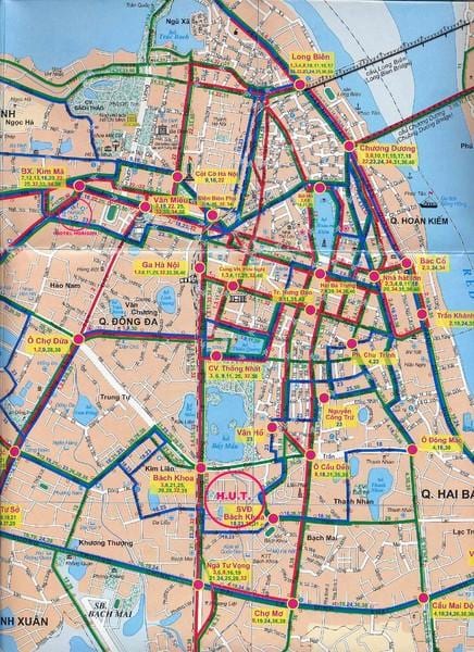 Hanoi autobusnim karti
