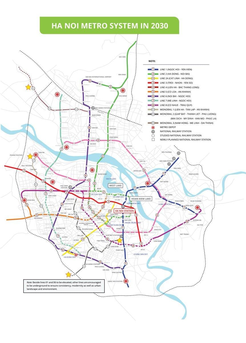 Karti hanoi metro